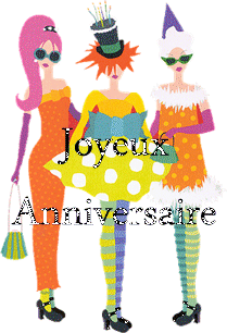 Gif joyeux anniversaire femmes